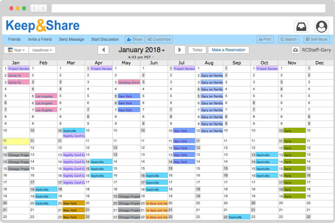 Secure & Customizable Online Calendars KeepandShare