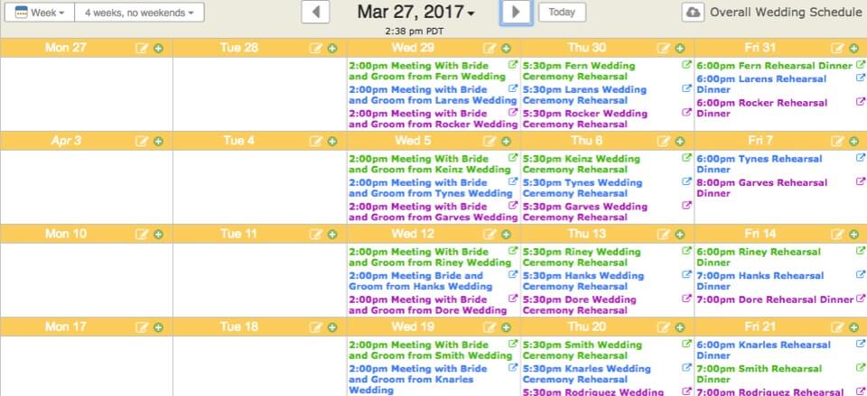 Screenshots Live Sample Calendars Keepandshare Three Wedding Ministry Calendars Combined